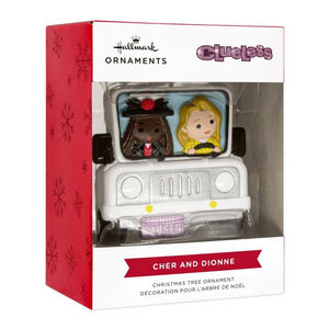 NEW Hallmark Keepsake Clueless Cher And Dionne Ornament Alicia Silverstone JEEP